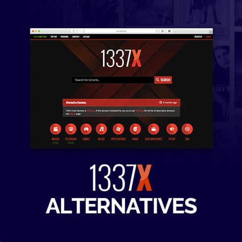 13377x to|1337x alternatives.